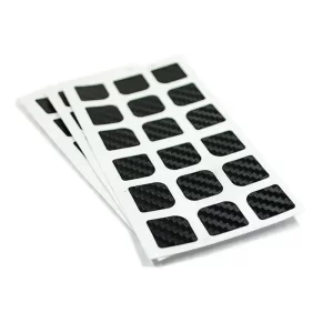 Pegatinas fibra de carbono